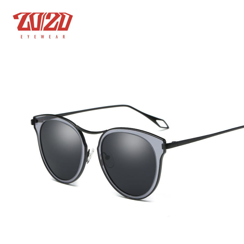 20/20 Women's Polarized Metal Frame Sunglasses P0877 - UV Protection, Lightweight & Stylish for Driving, Beach & Outdoor Activities