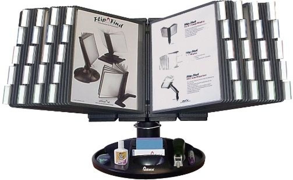 Premium Executive Rotary Base Desk Organizer - 360° Rotating Design for Office Supplies, Files & Stationery - Perfect for Home Office, Workspace & Professional Environments