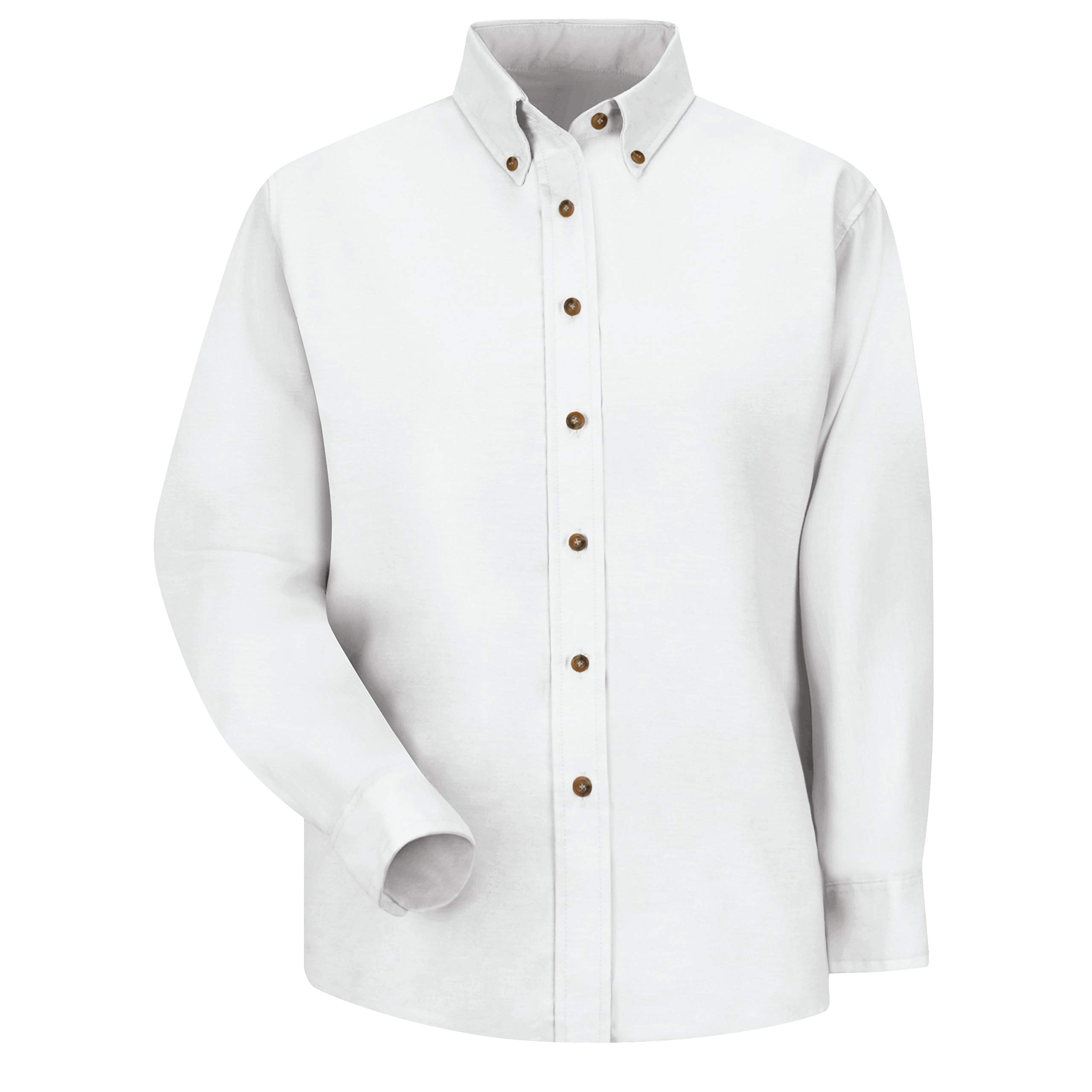 Red Kap Women's Poplin Dress Shirt - Professional Office Blouse for Business Women | Comfortable & Stylish Workwear for Formal Occasions, Meetings & Office Wear