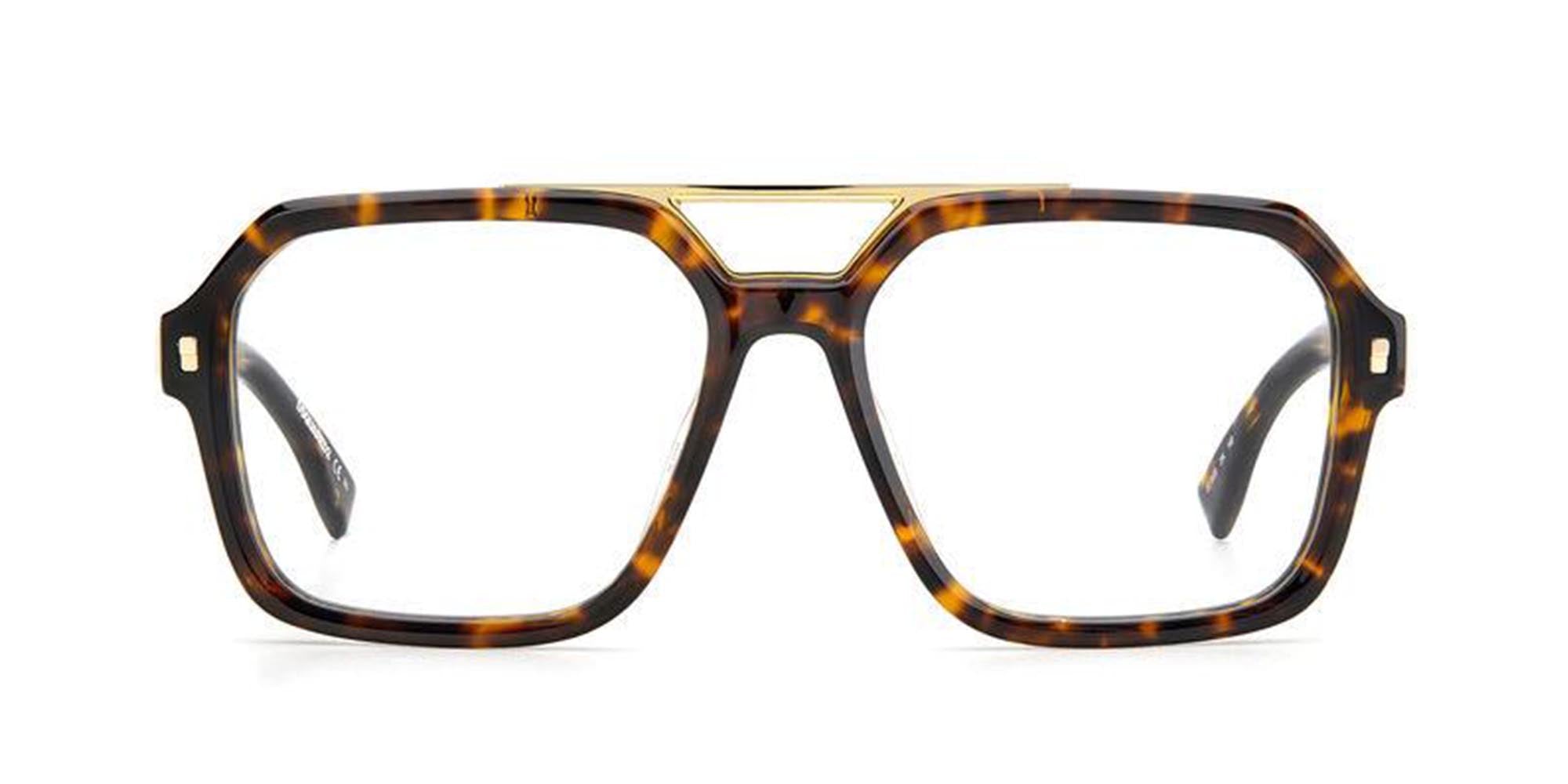 DSQUARED2 D2 0035 Sunglasses - Polarized UV Protection Aviator Style for Men & Women - Perfect for Driving, Beach & Outdoor Activities