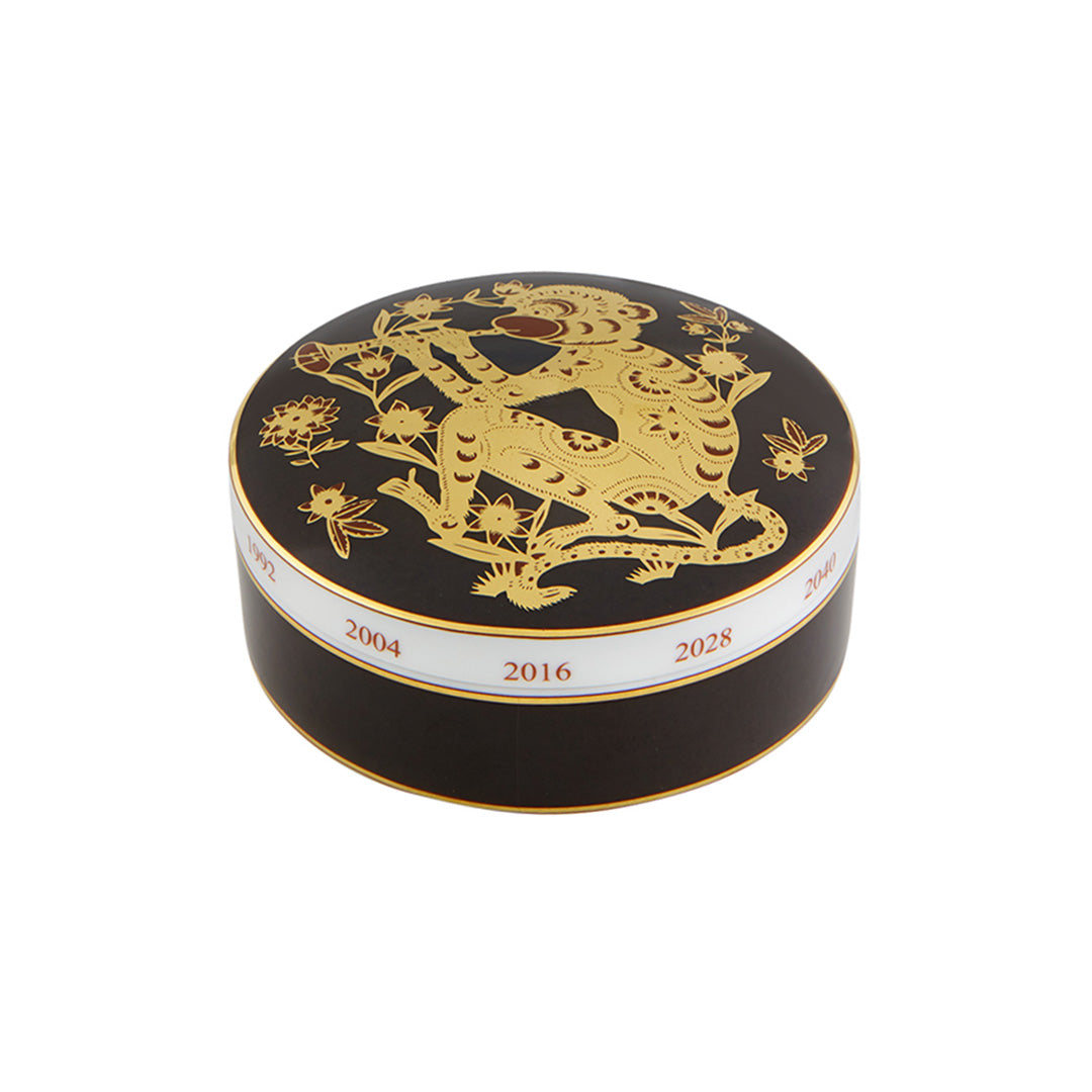 Chinese Zodiac Monkey Gift Box - Handmade Wooden Collectible for Home Decor, Chinese New Year Gifts & Feng Shui Decorations - Perfect for Birthdays, Housewarming & Cultural Celebrations