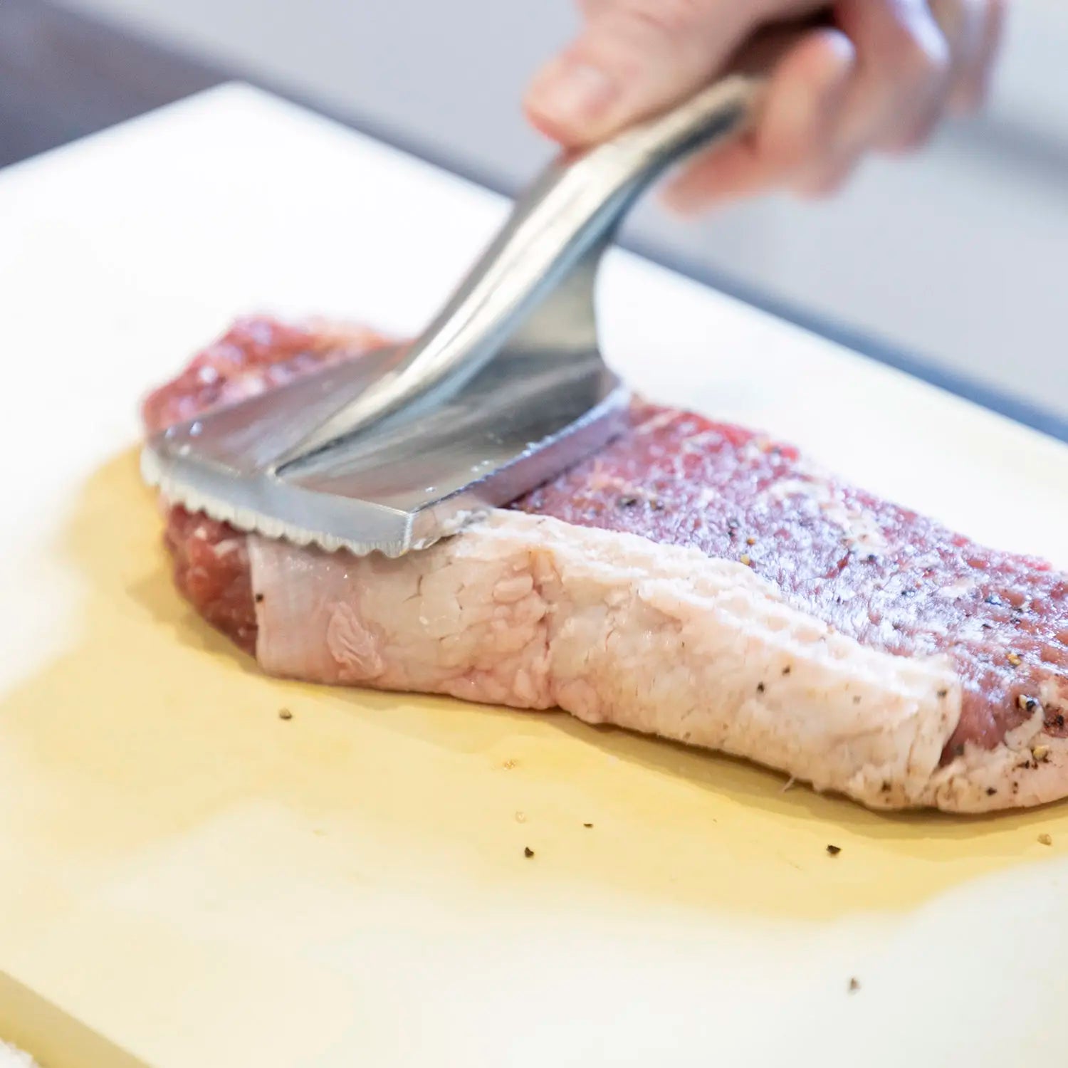Premium EBM Cast Iron Meat Tenderizer - Heavy Duty Kitchen Tool for Steak, Chicken & Pork - Perfect for Grilling, BBQ & Home Cooking