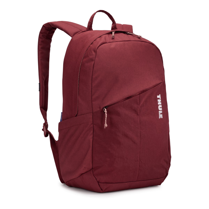 Thule Notus 20L Red Travel Backpack - Lightweight Durable Carry-On Luggage for Hiking, Commuting & Air Travel