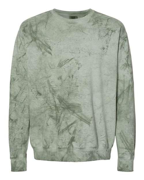 Comfort Colors Men's Crewneck Sweatshirt Style 1566 - Soft Cotton Pullover Hoodie for Men (Small, Fern Green) - Perfect for Casual Wear, Lounge & Outdoor Activities