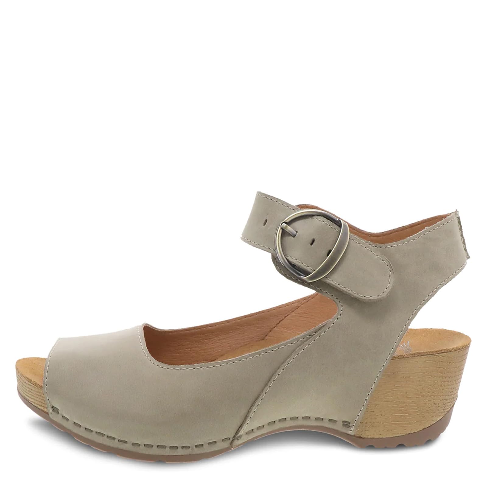 Dansko Women's Tiana Sandals - Comfortable Leather Walking Sandals for Women with Arch Support | Perfect for Travel, Work & Summer Outfits