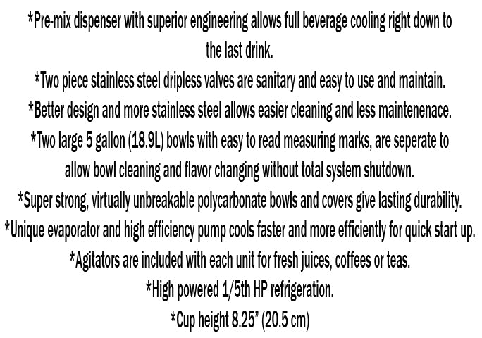 CRATHCO D25 4 Double 5 Gallon Bowl with Beige Plastic Base - Heavy Duty Commercial Food Container - Free Shipping - Perfect for Restaurants, Catering & Bulk Food Storage
