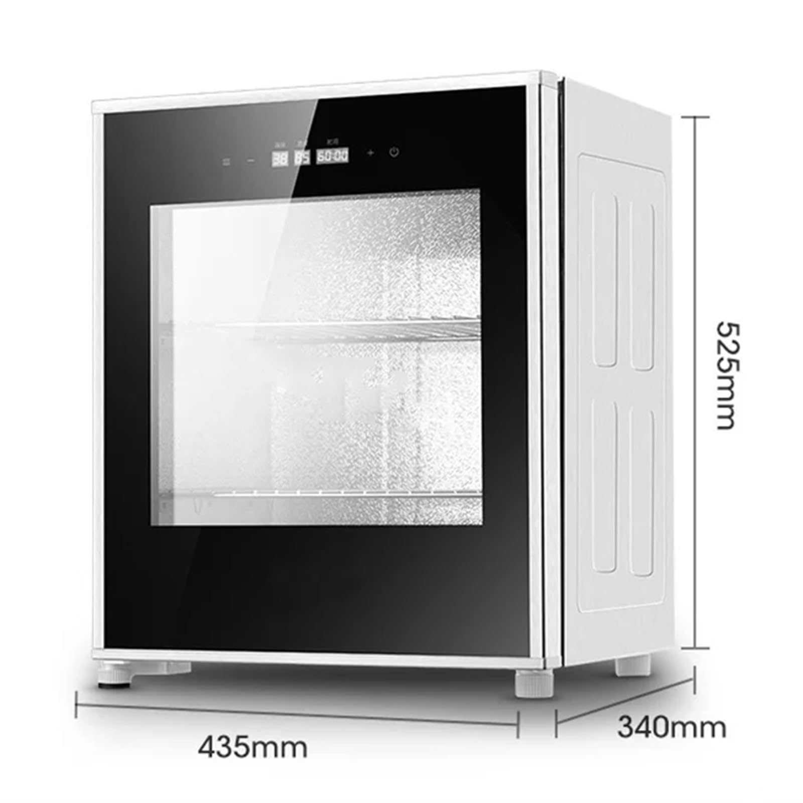 40L Electric Dough Proofer Machine with Humidity & Temperature Control - Commercial & Home Bread, Yogurt, Pizza Dough Fermentation for Bakeries & Kitchen Use