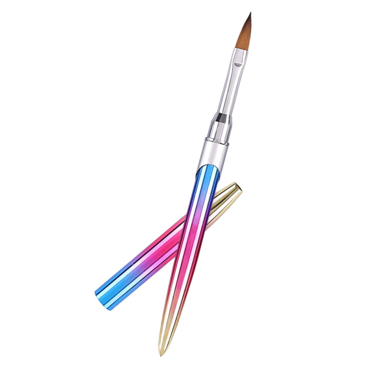 FRCOLOR Professional Nail Art Brush Set - UV Gel Nail Polish Line Pen, Manicure Painting Tool for DIY Nail Design, Perfect for Home Salon & Professional Nail Artists | Salon-Quality Nail Art Accessories for French Tips, Ombre & Detailed Designs