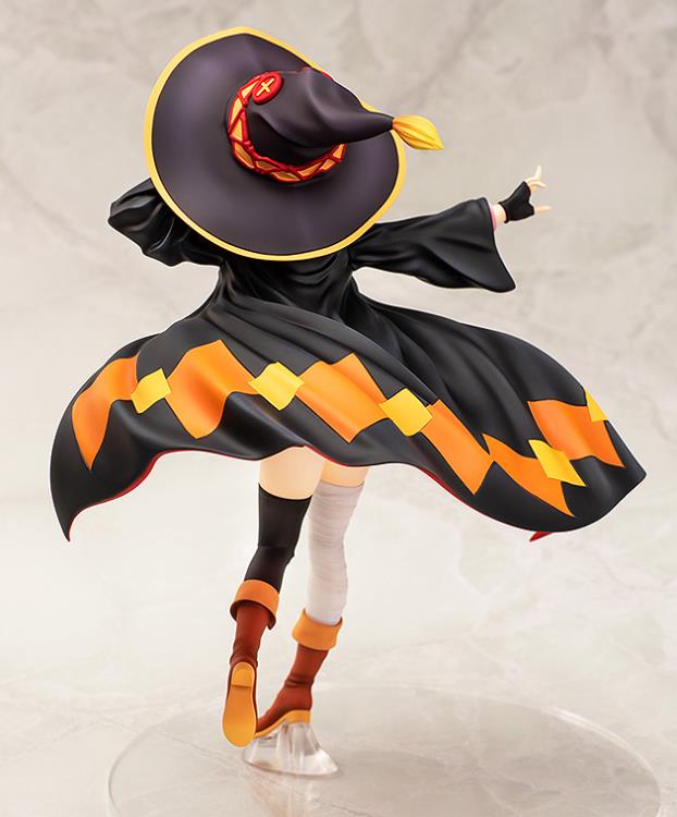 Chara Ani 1/7 Scale Figure - KonoSuba Megumin School Uniform Ver. PVC Statue | Anime Collectible for Display & Gift | Perfect for Anime Fans & Home Decor