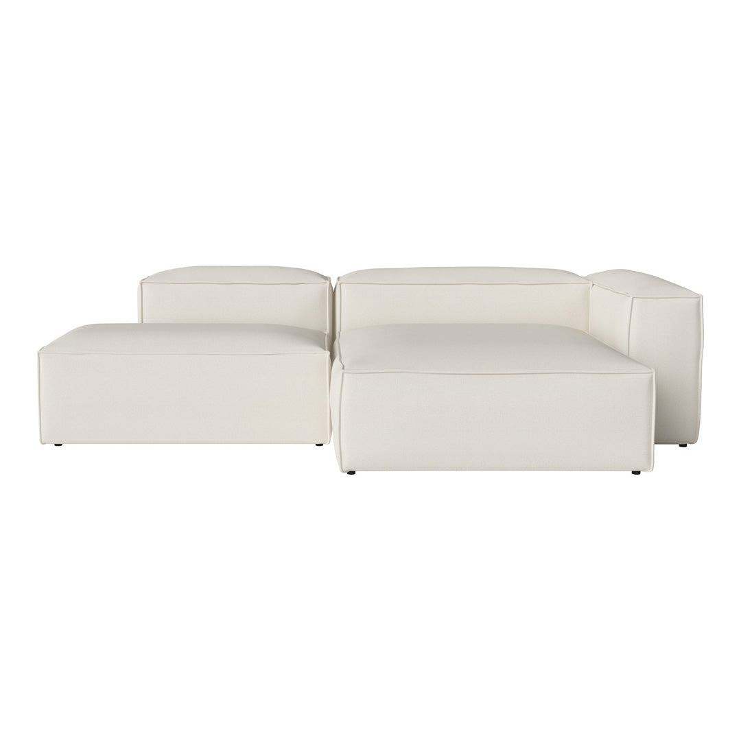 Cosima 2 Seater Sofa with Open End & Chaise - Modern Living Room Furniture for Small Spaces | Perfect for Apartments, Condos and Cozy Home Decor