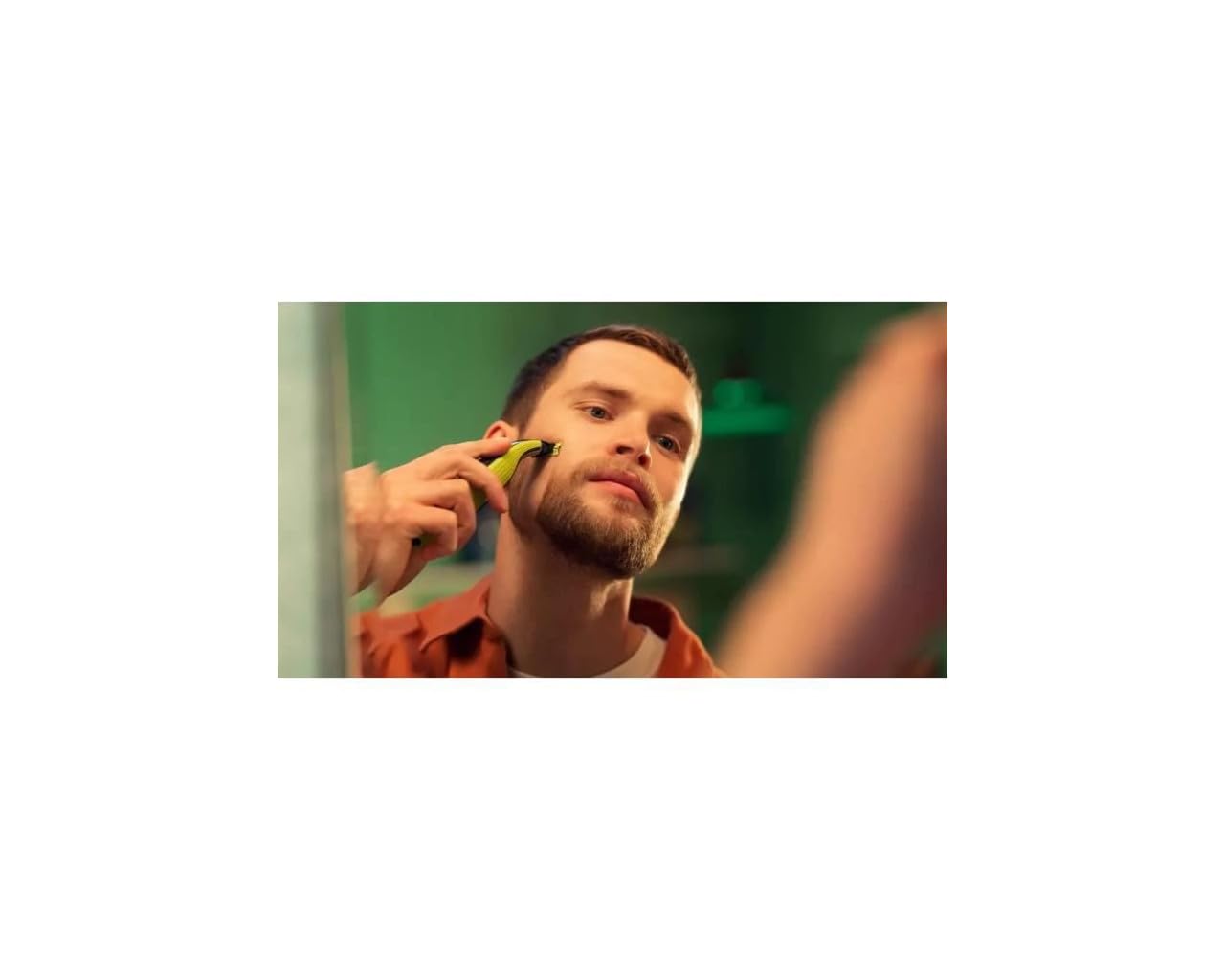 Philips QP2830/20 OneBlade Hybrid Electric Razor - 360° Rotary Blade for Face & Body - 5-in-1 Trimmer with Adjustable Comb - Perfect for Travel, Gym & Daily Grooming