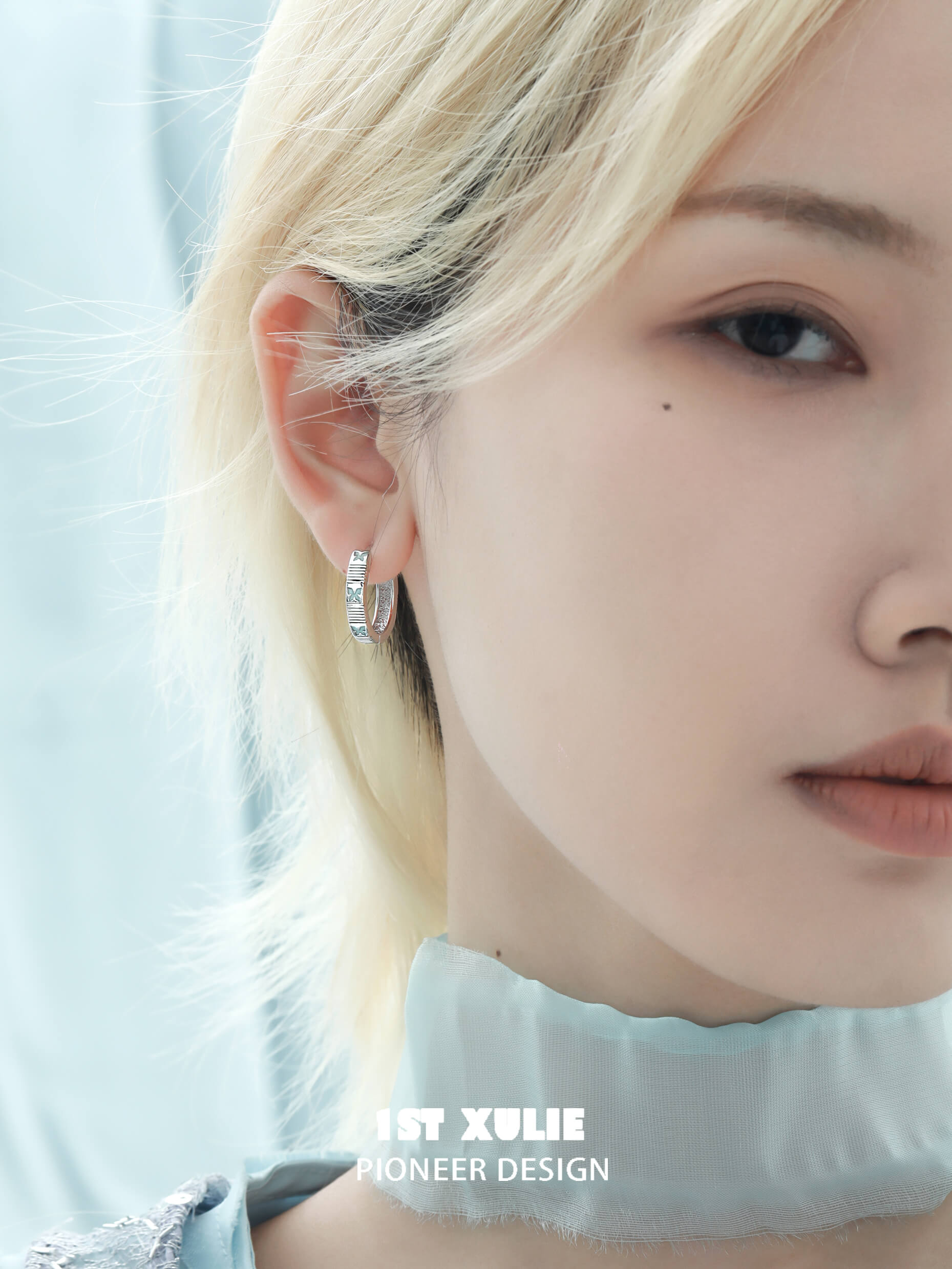 Whiterfly S925 Sterling Silver Zircon Rings & Earrings Set - Dainty Minimalist Jewelry for Women, Gift Box Included | Perfect for Everyday Wear, Date Nights & Special Occasions