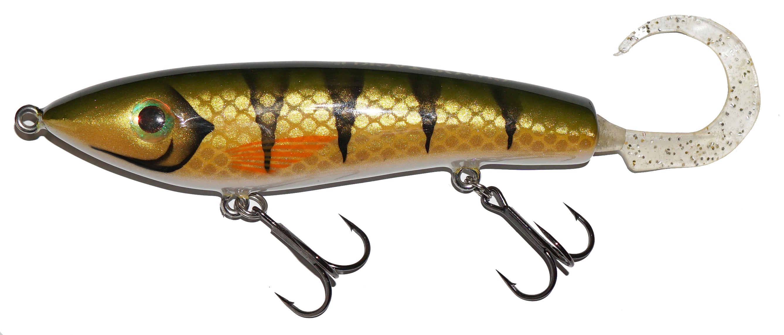 Chaos Tackle Shum Quickie Glide Bait - Premium Fishing Lure for Bass, Walleye & Pike - Topwater Swimbait for Freshwater & Saltwater Fishing - Perfect for Casting, Trolling & Jigging