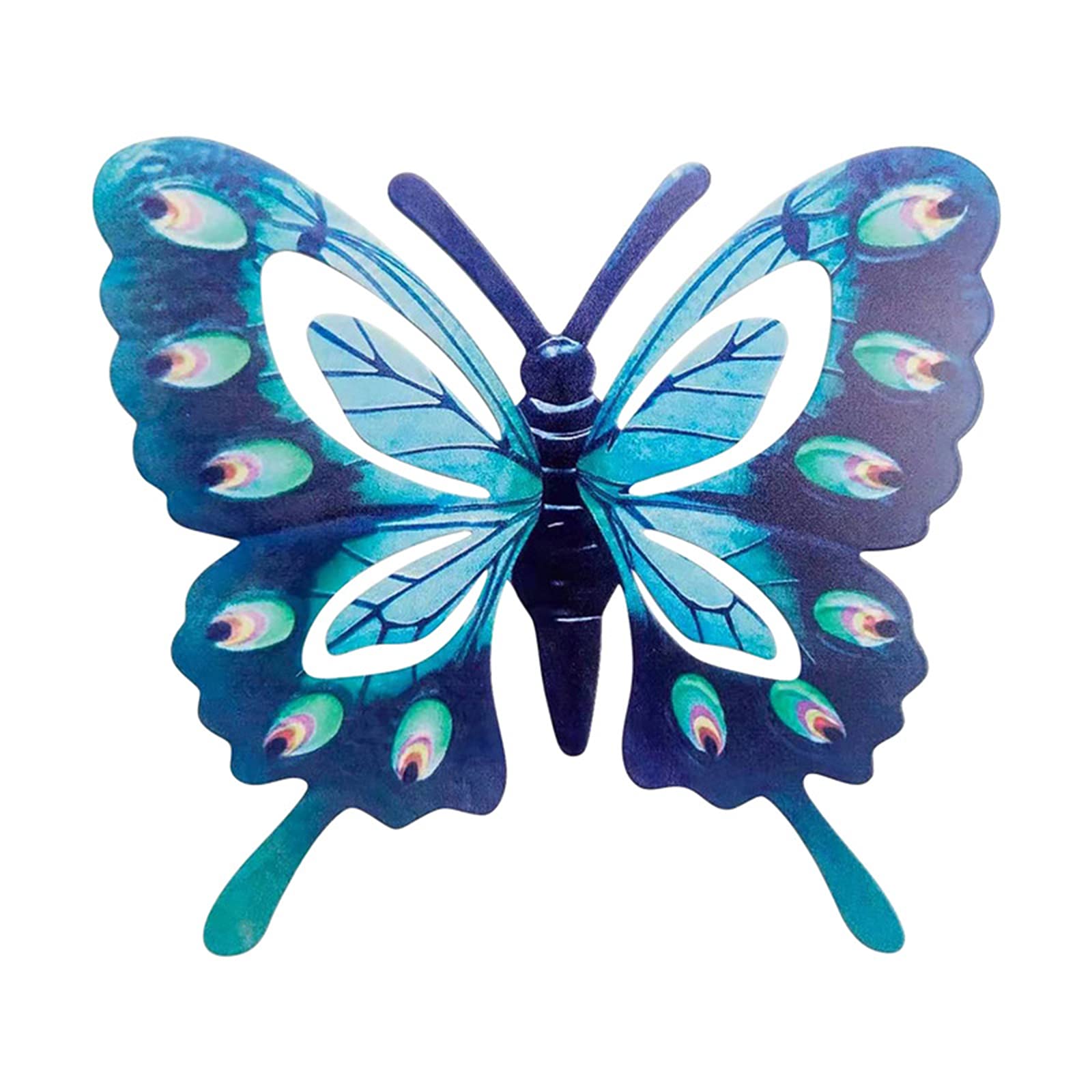 3D Metal Butterfly Wall Decor - Elegant Home & Office Art for Bedroom, Living Room, Garden - Perfect for Boho, Farmhouse & Modern Interior Design Styles