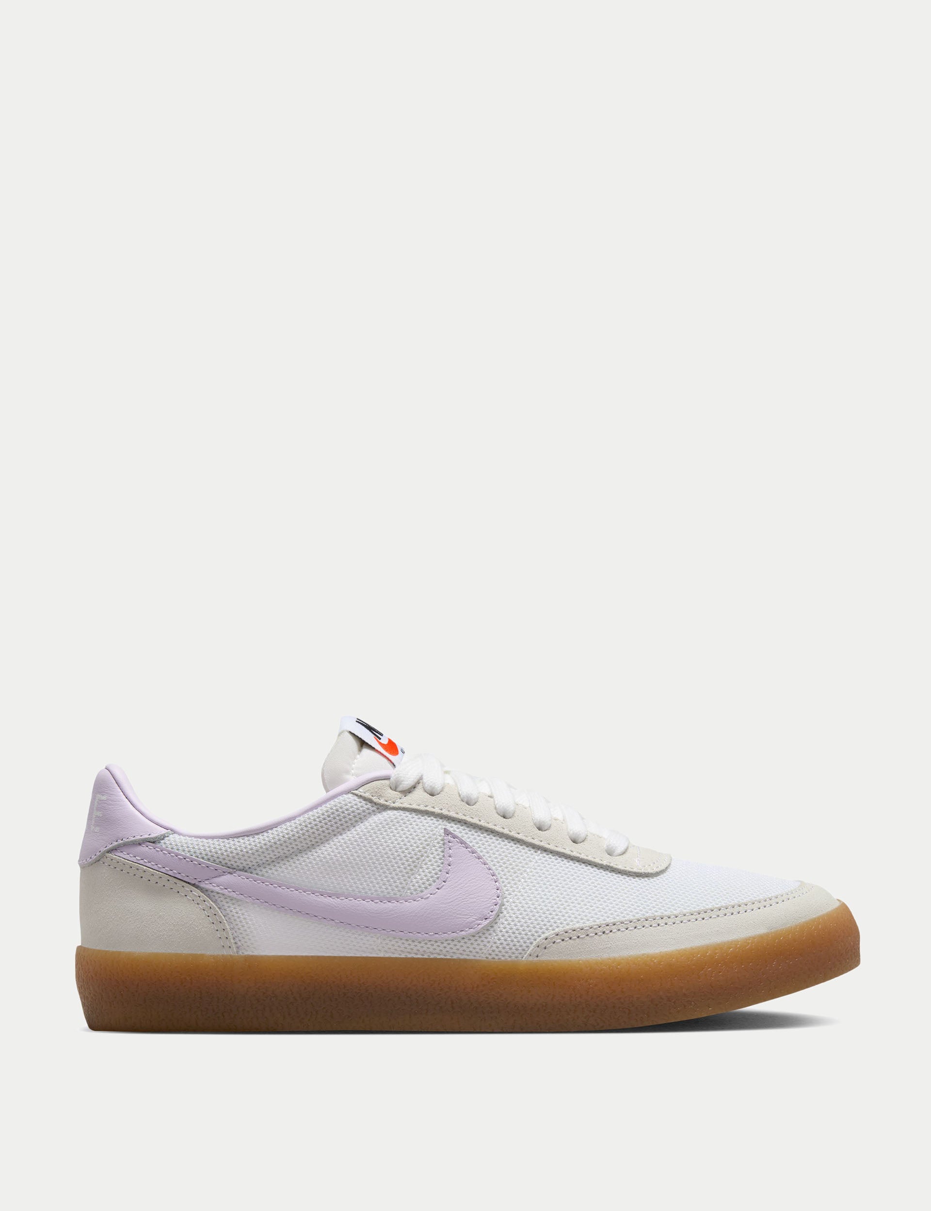 Nike Killshot 2 Leather Sneakers - White/Gum Light Brown/Barely Grape | Men's Casual Shoes for Everyday Wear & Street Style Outfits