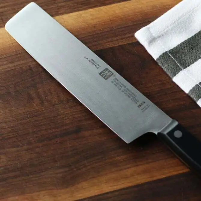 Henckels Gourmet 6.5 Inch Nakiri Knife - Japanese Vegetable Knife for Chopping, Slicing & Dicing - Perfect for Home Chefs & Professional Kitchens