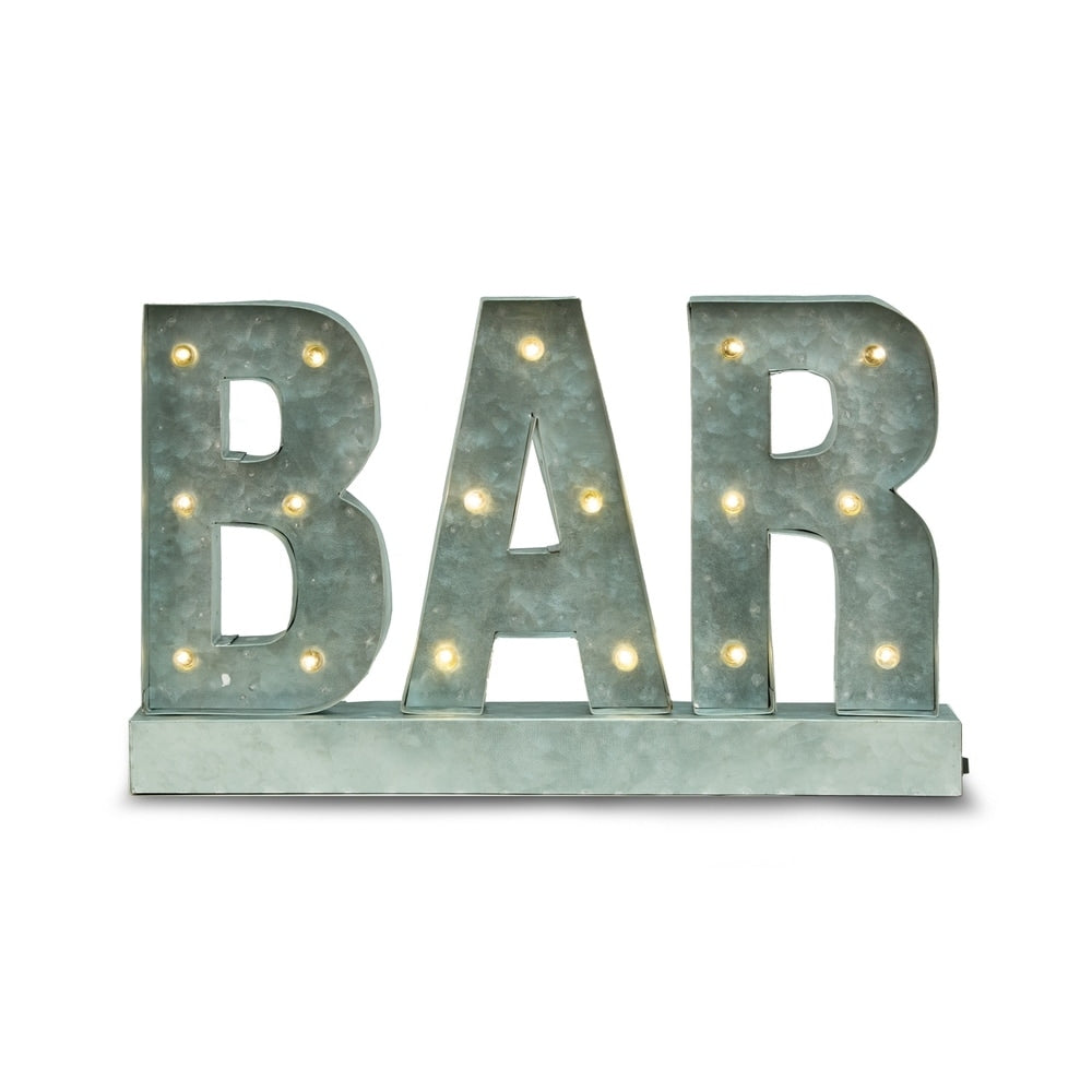 Vintage LED Neon Bar Sign - Customizable Pub & Home Decor for Restaurants, Bars, and Man Caves - Perfect for Parties and Game Nights