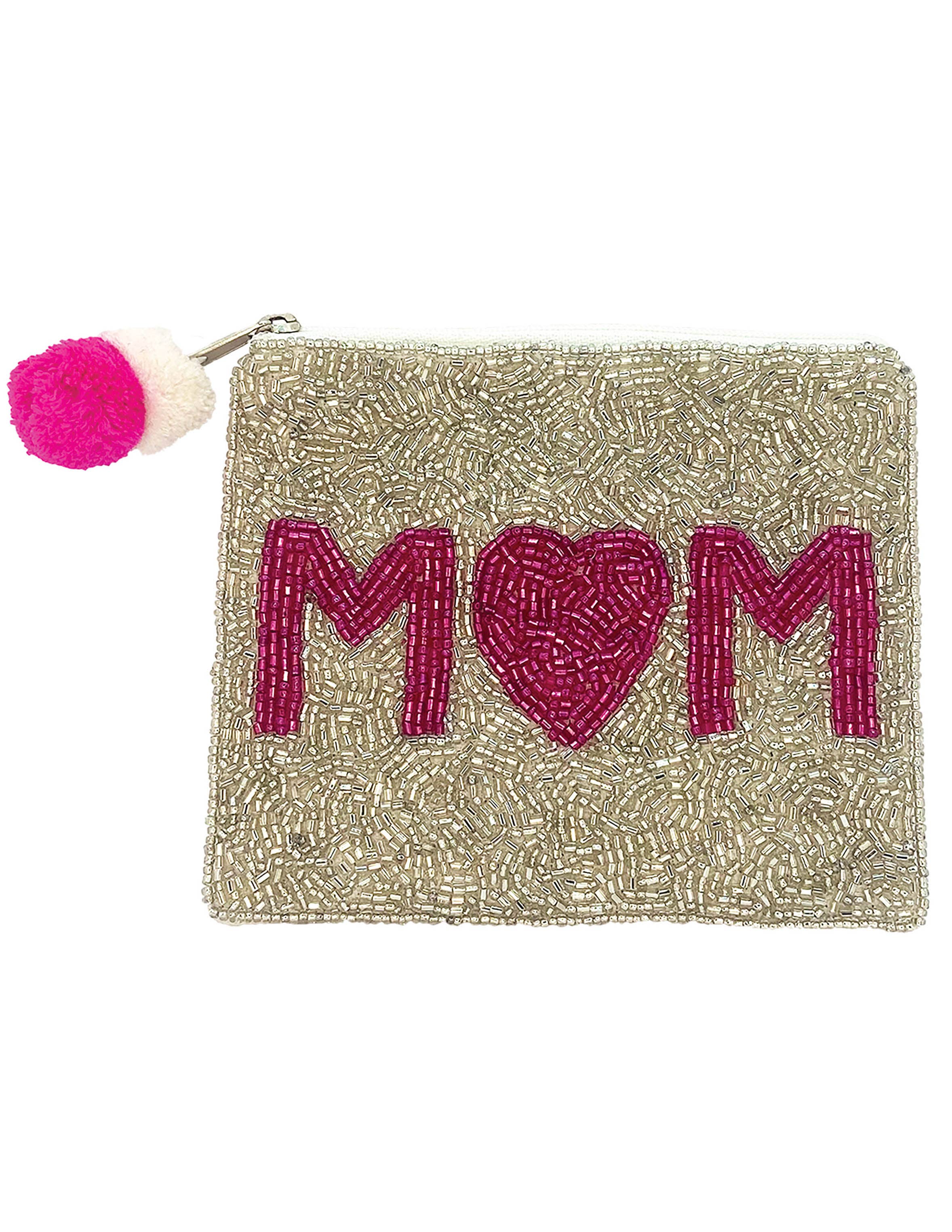 Elegant Beaded Coin Purse for Women - Stylish and Durable Small Wallet for Cash, Cards & Coins - Perfect for Parties, Travel and Everyday Use