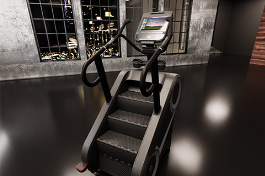 StairMaster 8Gx Gauntlet Stair Stepper - Premium Home Gym Cardio Equipment for Weight Loss & Fitness Training | Perfect for Home Workouts & Commercial Gyms