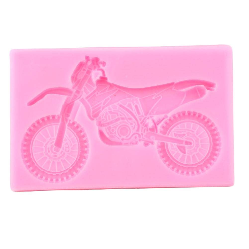 1PC 3D Yamaha Motorcycle Silicone Mold for DIY Desserts - Ice Cube, Jelly Shots, Handmade Ice Cream, Pudding, Cupcake, Cake Topper, Chocolate, Candy, Fondant, Soap Mould - Perfect for Birthday Parties, Baking Decorations & Gift Making