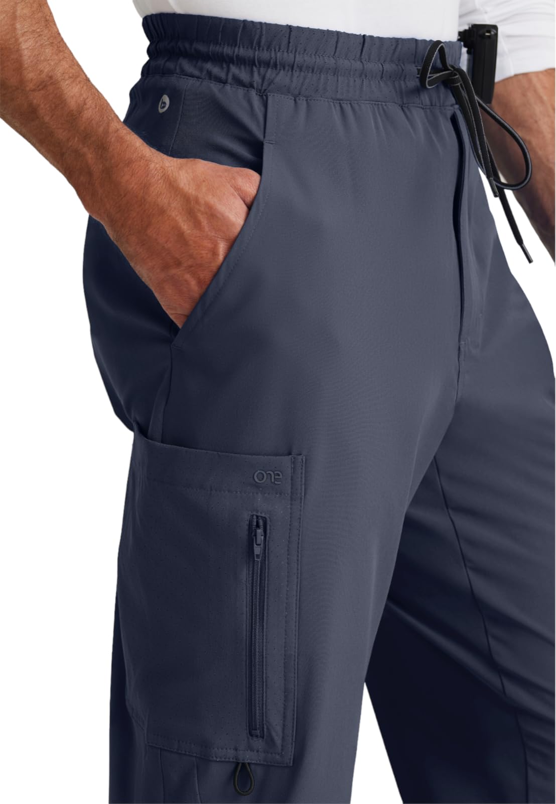 BARCO One Vortex Scrub Jogger Pants for Men - Eco-Friendly Stretch Fabric, Wrinkle-Resistant, Comfort Fit Elastic Waist | Perfect for Medical Professionals, Nurses & Healthcare Workers