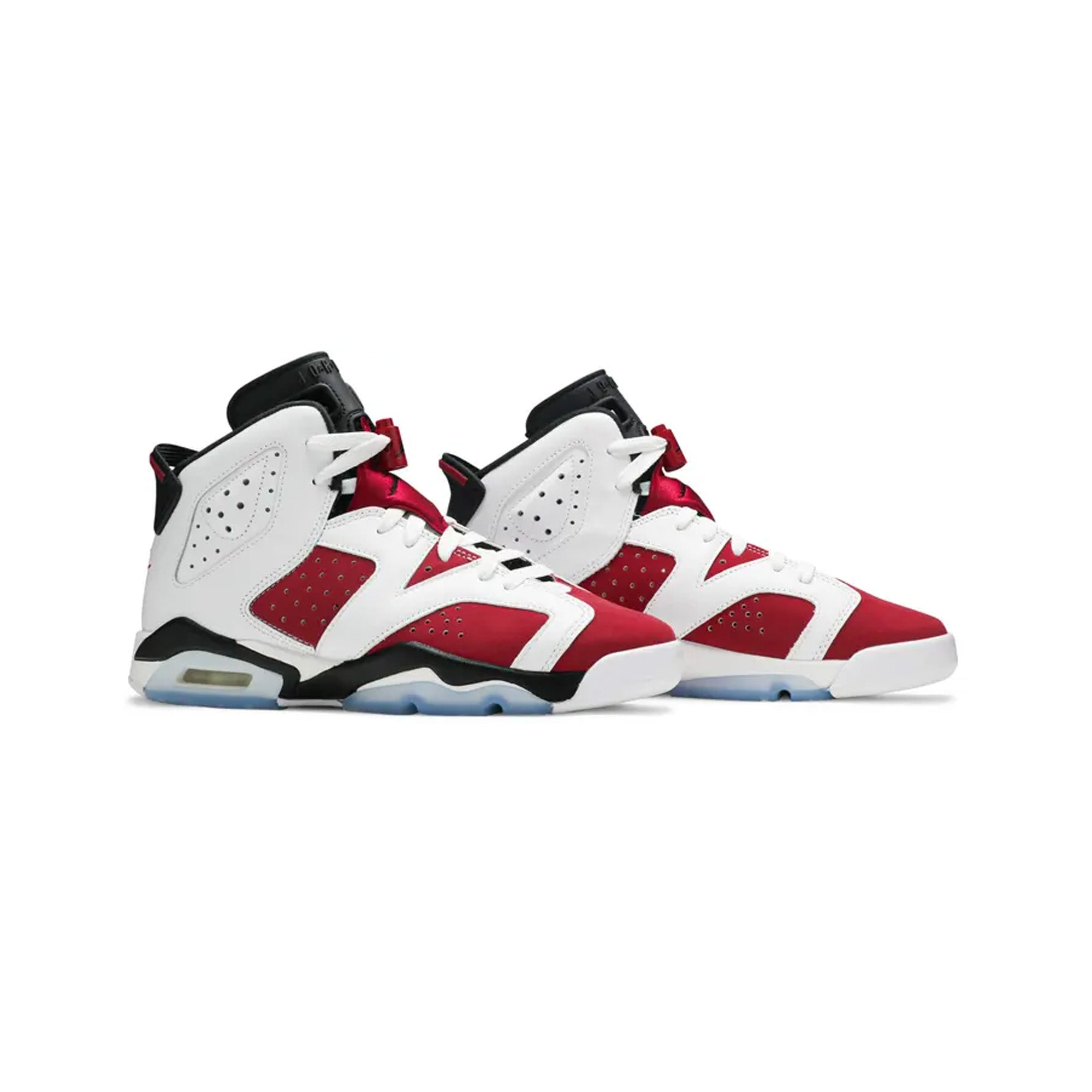 Air Jordan 6 'Carmine' Retro 2021 GS - Boys' Basketball Shoes for Court & Street Style | Perfect for Sneaker Collectors & Basketball Players