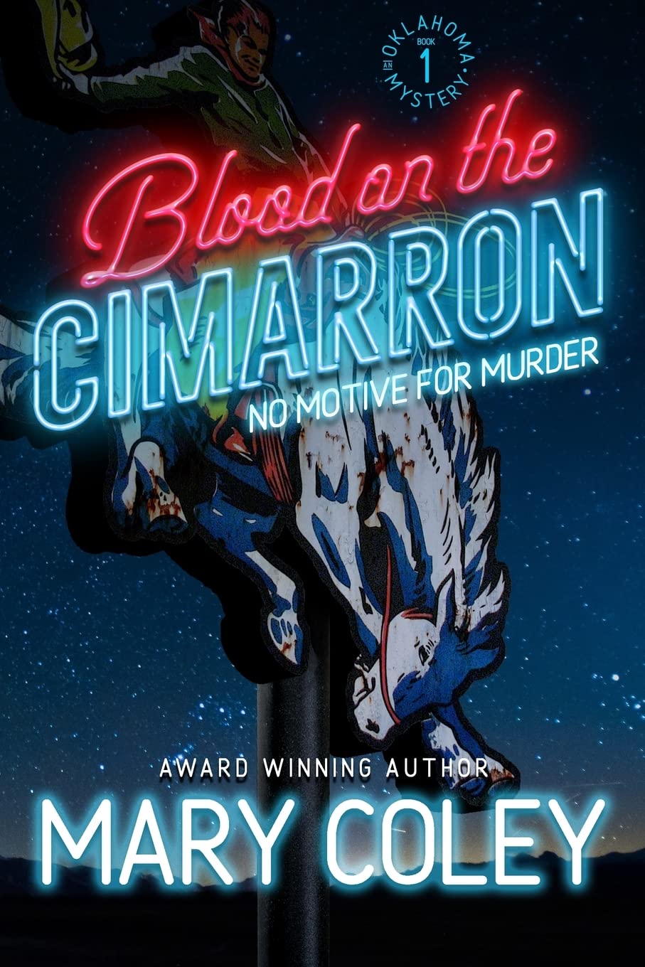 Blood on the Cimarron: Oklahoma Mystery Novel - Crime Thriller Set in the Wild West | Perfect for Mystery Lovers & Book Clubs