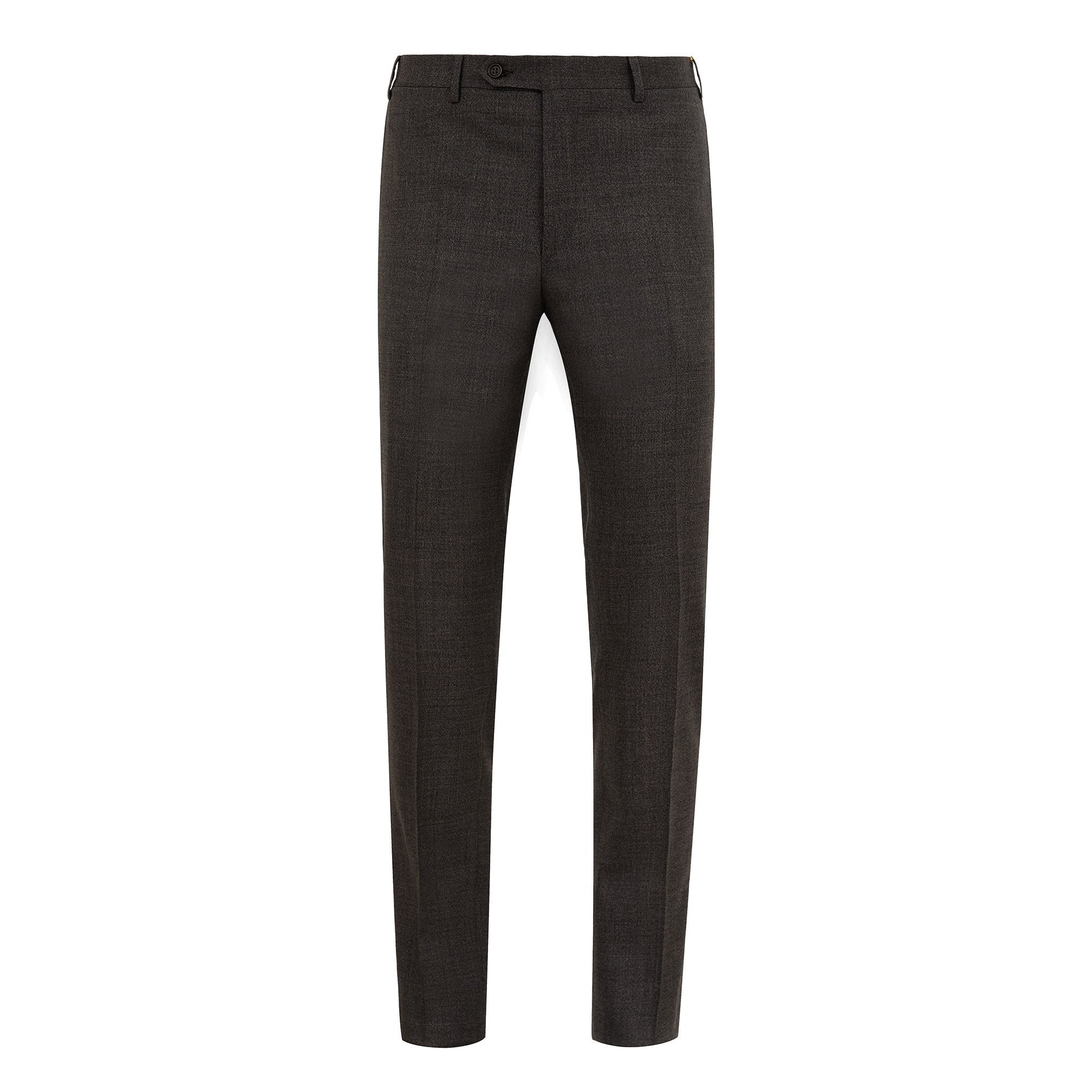 CANALI Men's Stretch Wool Dress Pants - Comfortable & Stylish Formal Trousers for Office, Business & Special Occasions