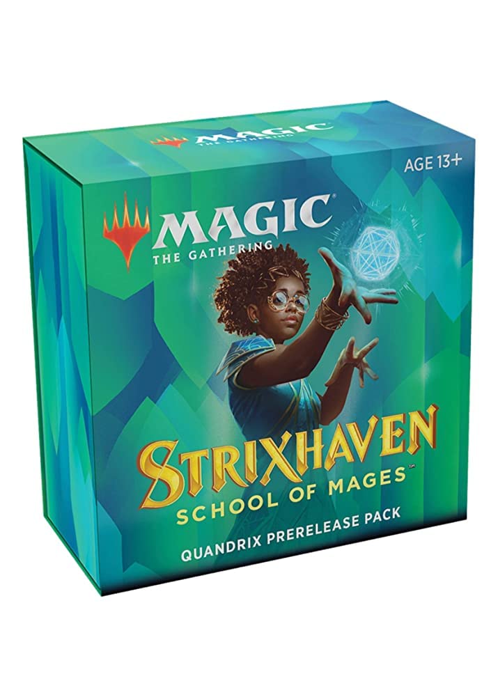 MTG Strixhaven Quandrix Prerelease Kit - Magic: The Gathering TCG Cards for Collectors & Players | Perfect for Game Nights & Tournaments