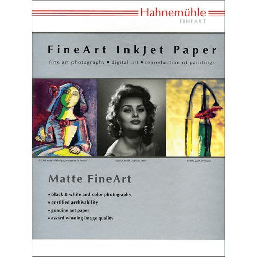 Hahnemuhle FineArt InkJet Photo Cards - Premium Photo Rag Baryta Paper - 30 Sheets for Professional Photography & Art Prints - Perfect for Galleries, Portfolios & High-End Gifting