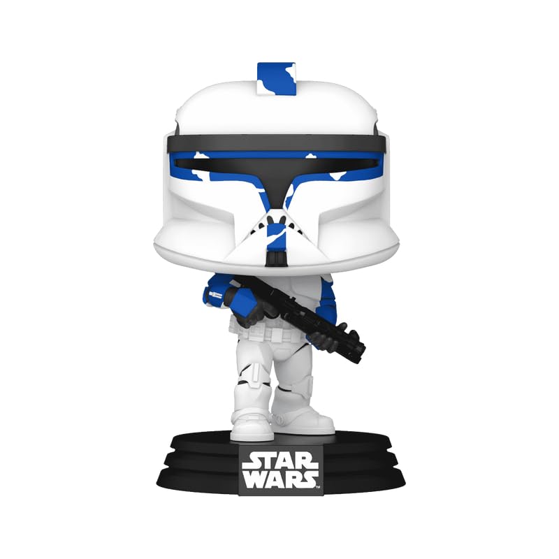 Funko Pop! Star Wars: Ahsoka Tano with Clone Trooper Phase 1 - Exclusive Collectible Figure (77102) | Perfect for Star Wars Fans, Gift Ideas & Display Collections