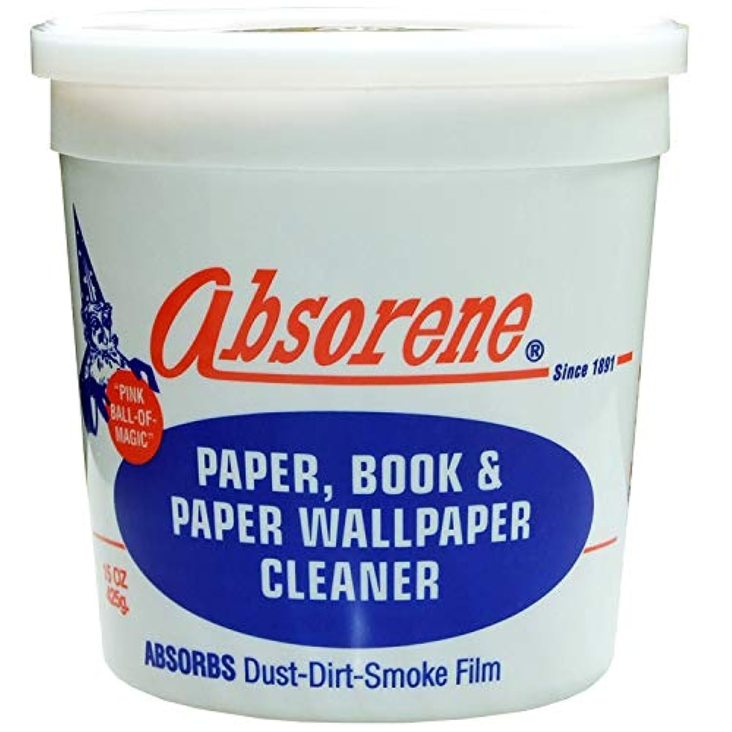 Absorene Book and Document Cleaner - Gentle Cleaning for Antique Books, Photos & Paper Documents | Perfect for Archives, Libraries & Home Use