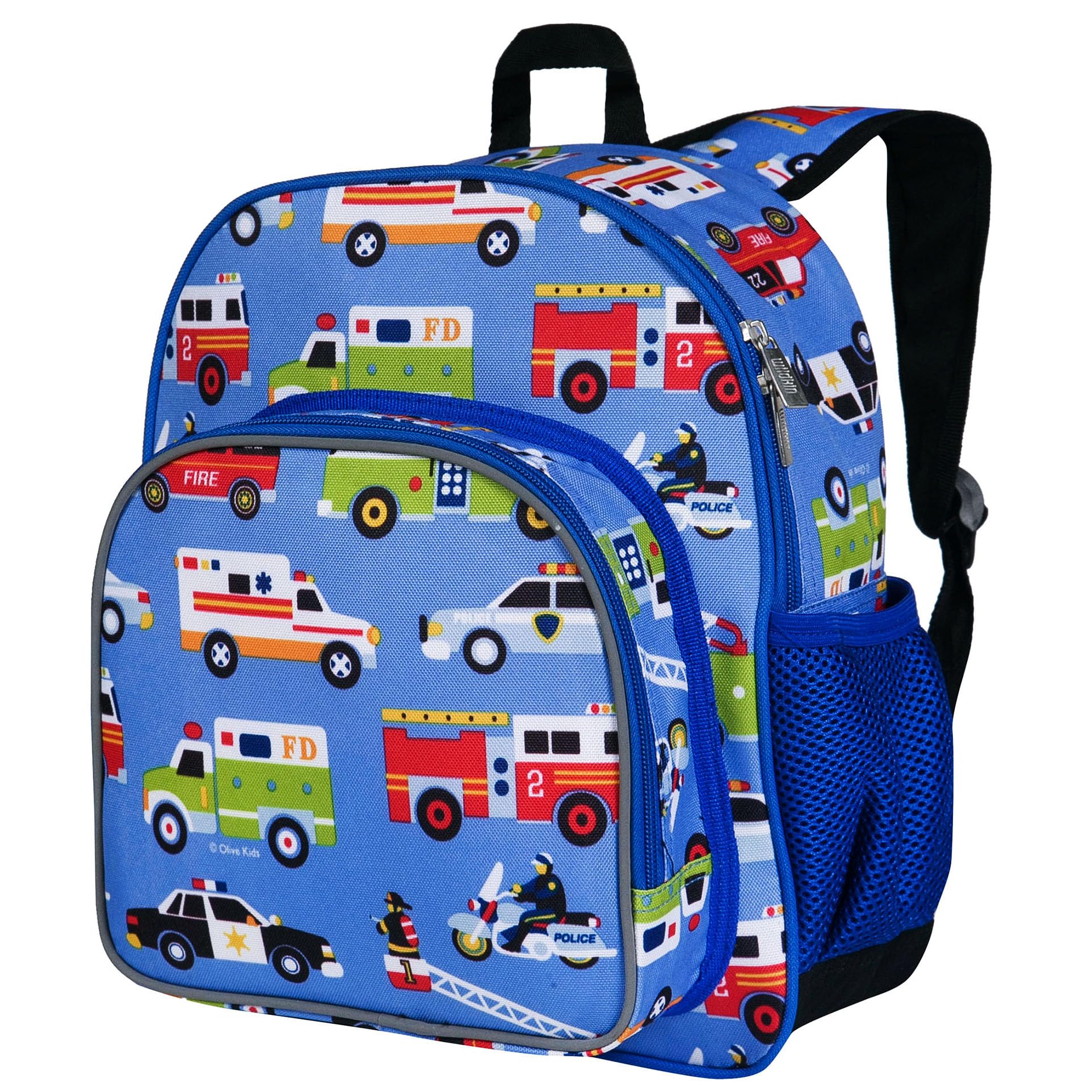 Wildkin Toddler Backpack for Boys & Girls - Durable Kids School Backpack with Construction Theme, Perfect for Preschool & Daycare (Set of 1)