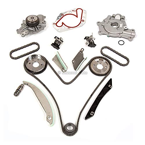 Mizumo Auto MA-9761230622 Timing Chain Kit with Water Pump & Oil Pump - Compatible for 2008 Dodge Charger & Chrysler 300 2.7L V6 Engine - Perfect for Engine Repair & Maintenance