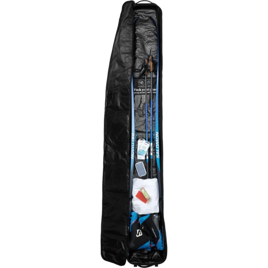 Db Journey Snow Roller Bag - Wheeled Ski Travel Bag with Adjustable Length, Padded & Compressible Design for Airline Protection | Perfect for Ski Trips, Winter Vacations & Snow Sports Equipment Storage