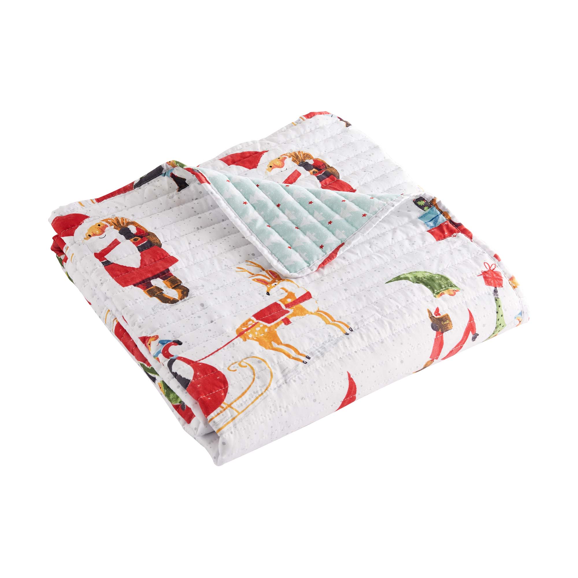 Gnome for the Holidays 3-Piece Toddler Bedding Set - Cute Christmas Themed Nursery Decor for Boys & Girls - Perfect for Winter Holidays & Cozy Bedtime