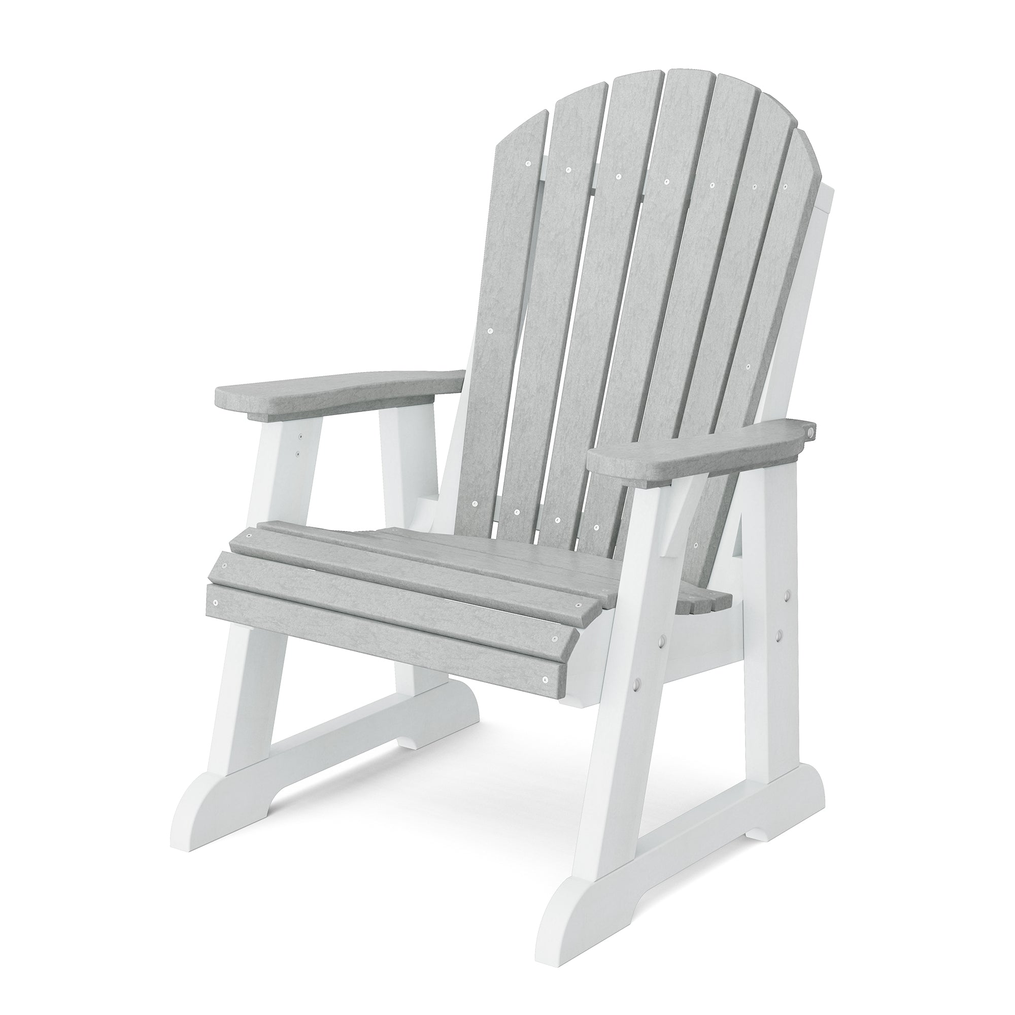 Heritage High Fan Back Chair - Classic Wooden Dining Chair with Upholstered Seat - Perfect for Farmhouse, Rustic & Traditional Dining Rooms