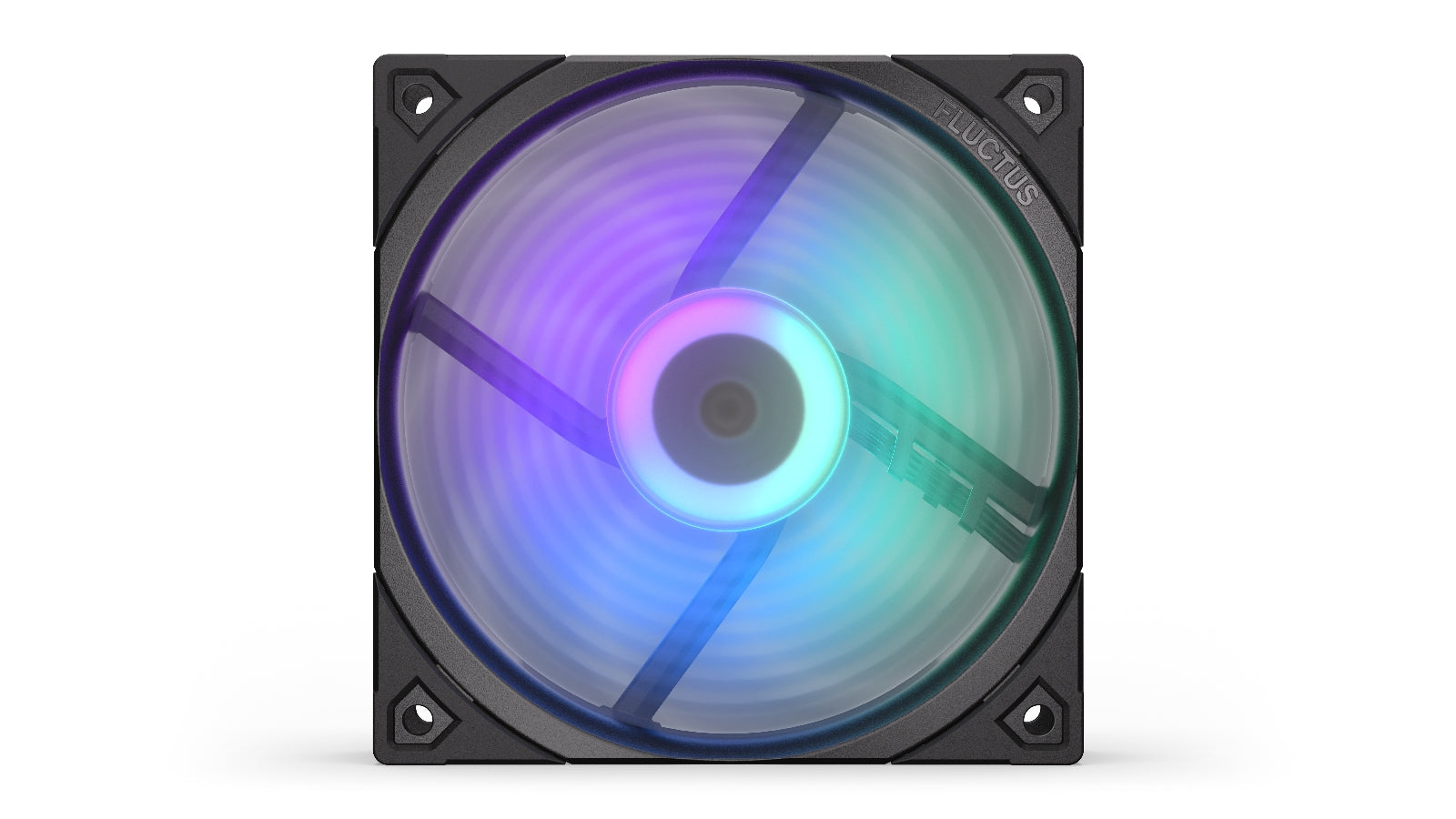 Endorfy Fluctus 120 PWM ARGB PC Cooling Fan - 120mm RGB Case Fan with PWM Control & Vibrant Lighting (EY4A002) for Gaming PC, Workstation, and Custom PC Builds