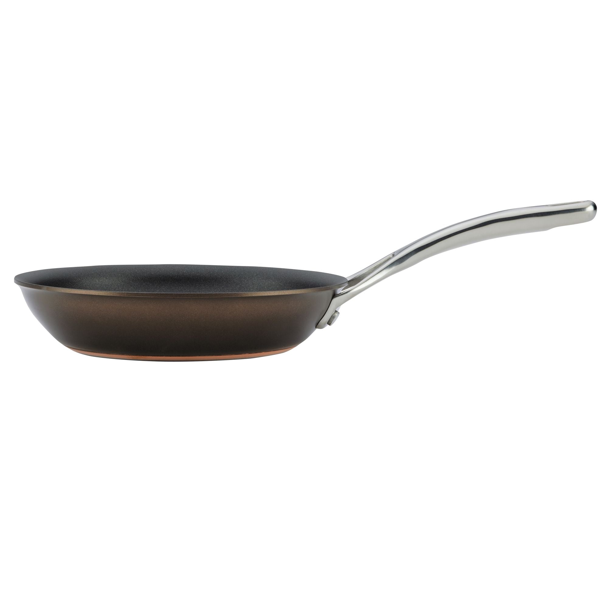 Premium Nouvelle Copper Luxe 8.5 & 10 Inch Non-Stick Frying Pan Set - Professional Cookware for Sautéing, Frying & Perfect Omelets - Ideal for Home Chefs & Professional Kitchens