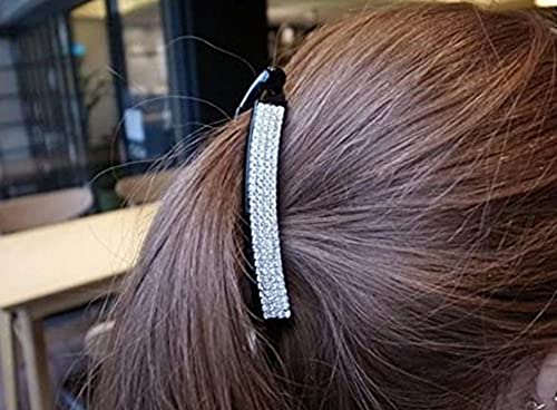 Crystal Rhinestone Hair Clip for Women - Elegant Hair Accessory for Parties & Weddings