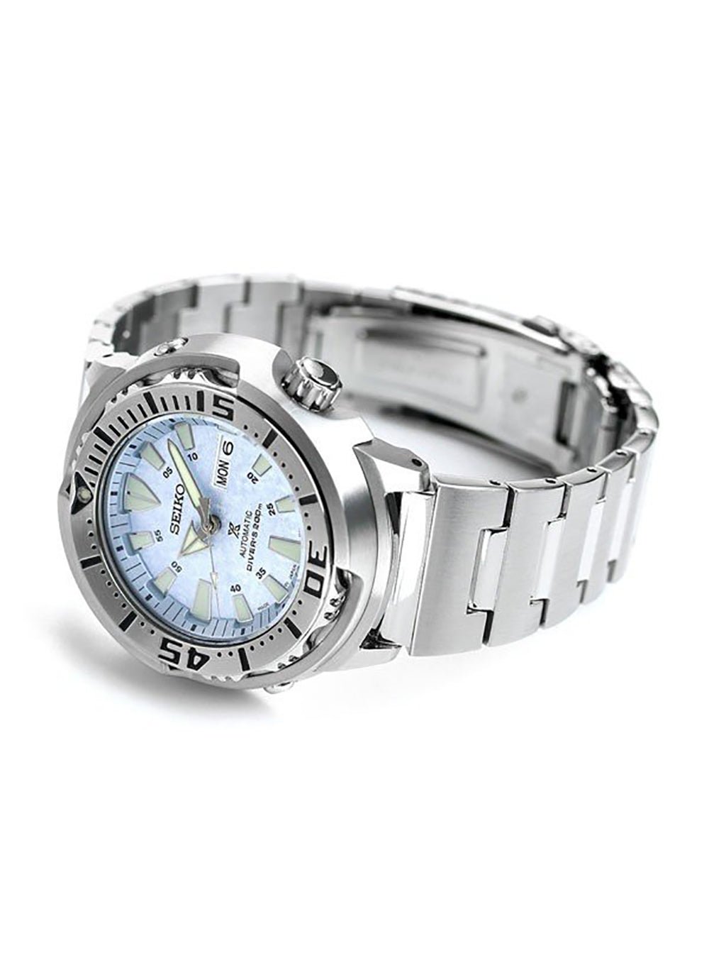 SEIKO Prospex Diver Scuba Baby Tuna Watch SBDY053 - Japanese Made JDM Automatic Dive Watch for Men | Perfect for Scuba Diving, Water Sports & Everyday Wear