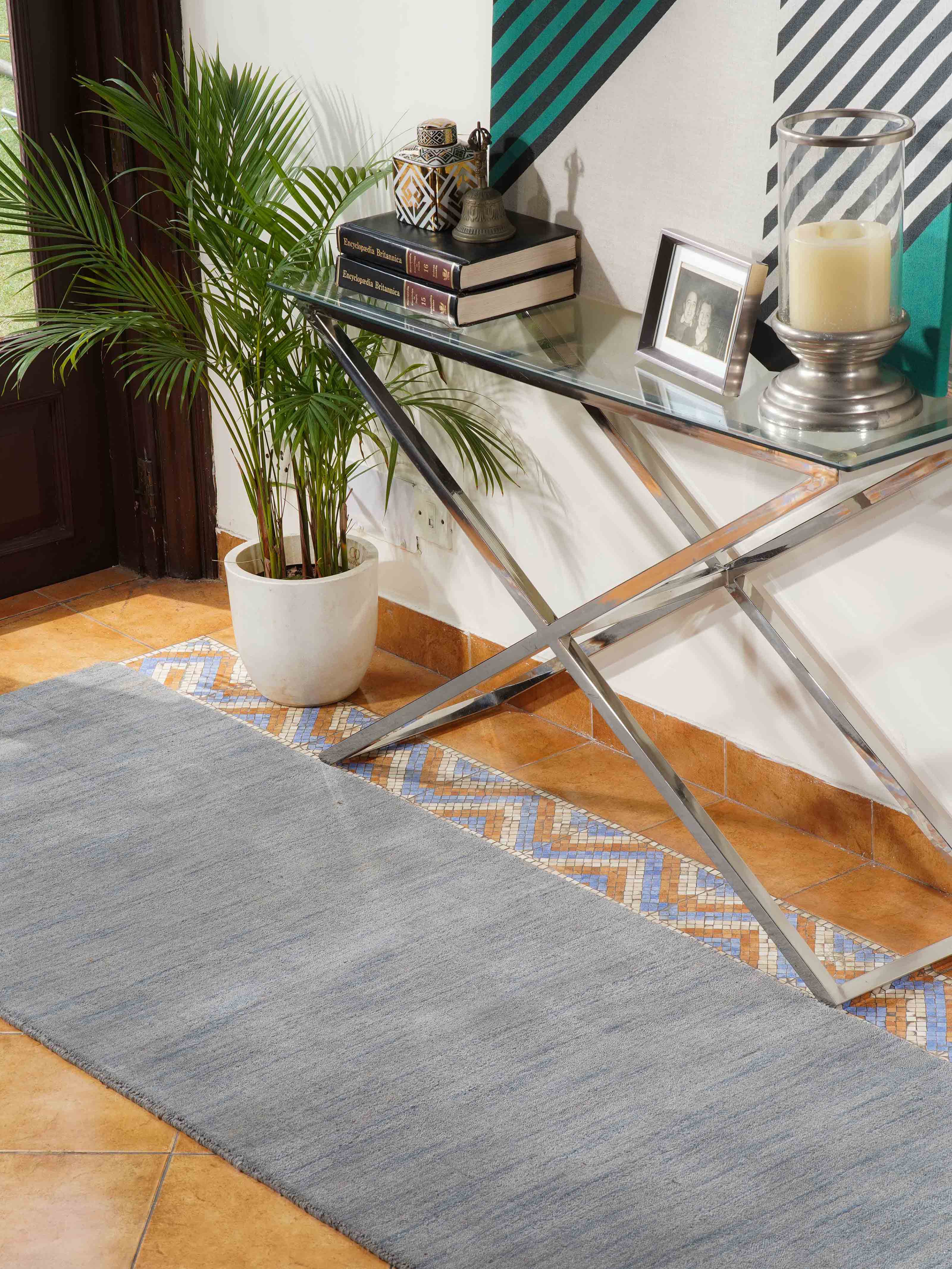 Luxury Hand-Knotted Wool Rug - Soft & Durable for Living Room, Bedroom, or Office Decor