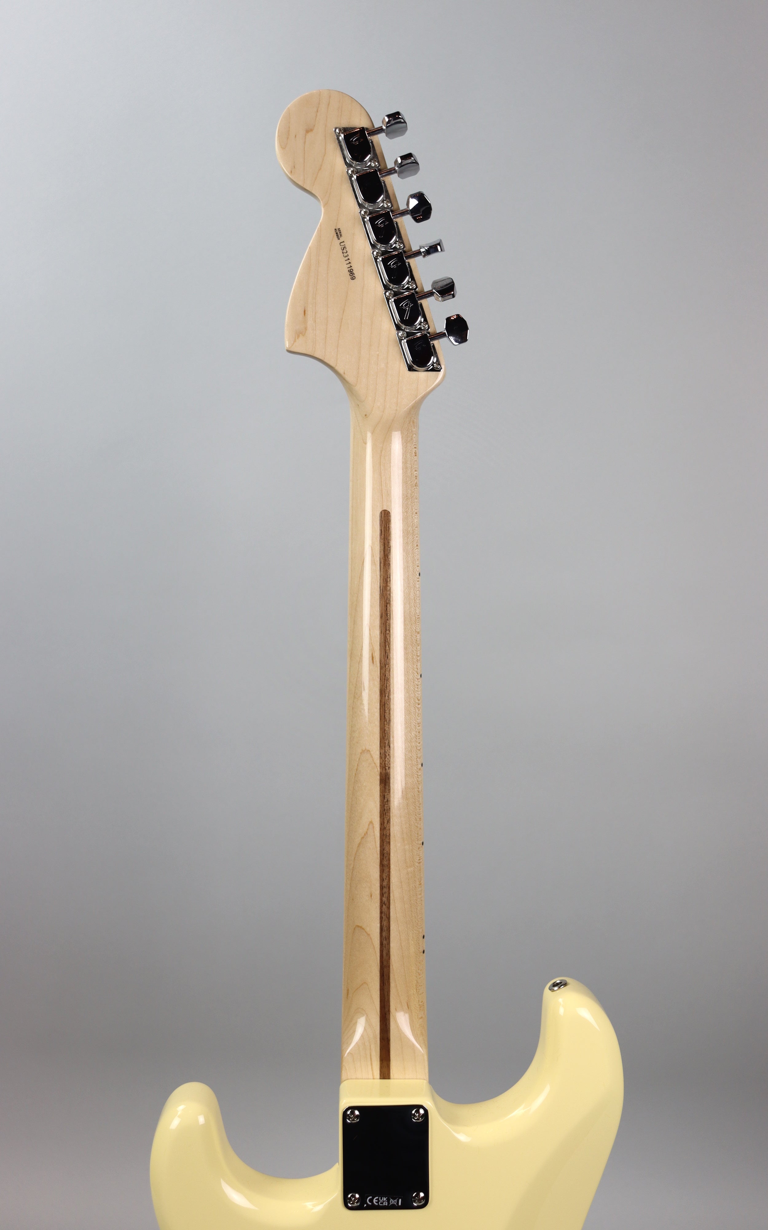 Fender Yngwie Malmsteen Stratocaster Electric Guitar with Scalloped Maple Fingerboard - Vintage White Finish | Perfect for Rock, Metal & Shredding Performances