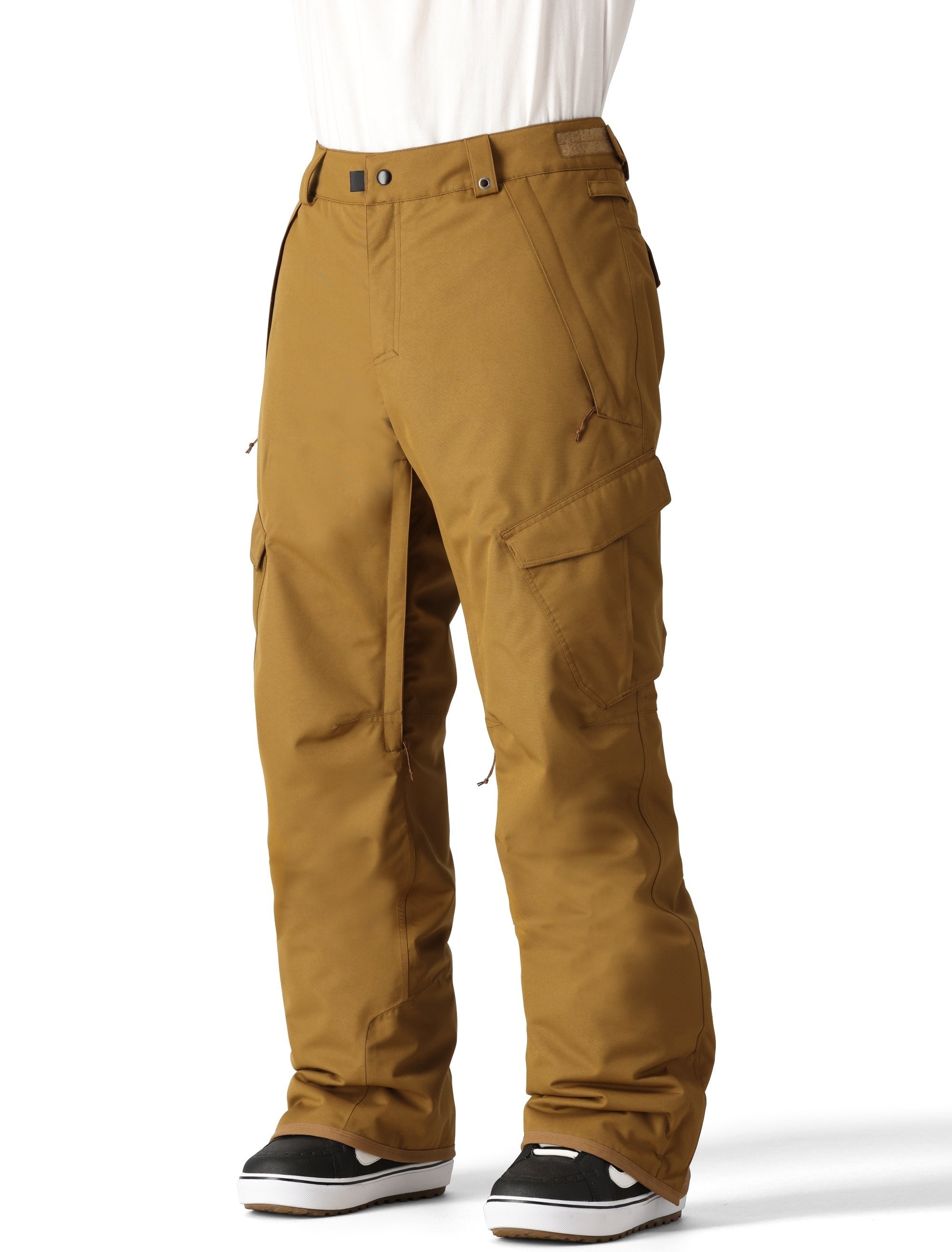 686 Men's Infinity Insulated Cargo Pants for Winter 2025 - Waterproof Snow Pants with Multiple Pockets for Skiing, Hiking & Outdoor Activities