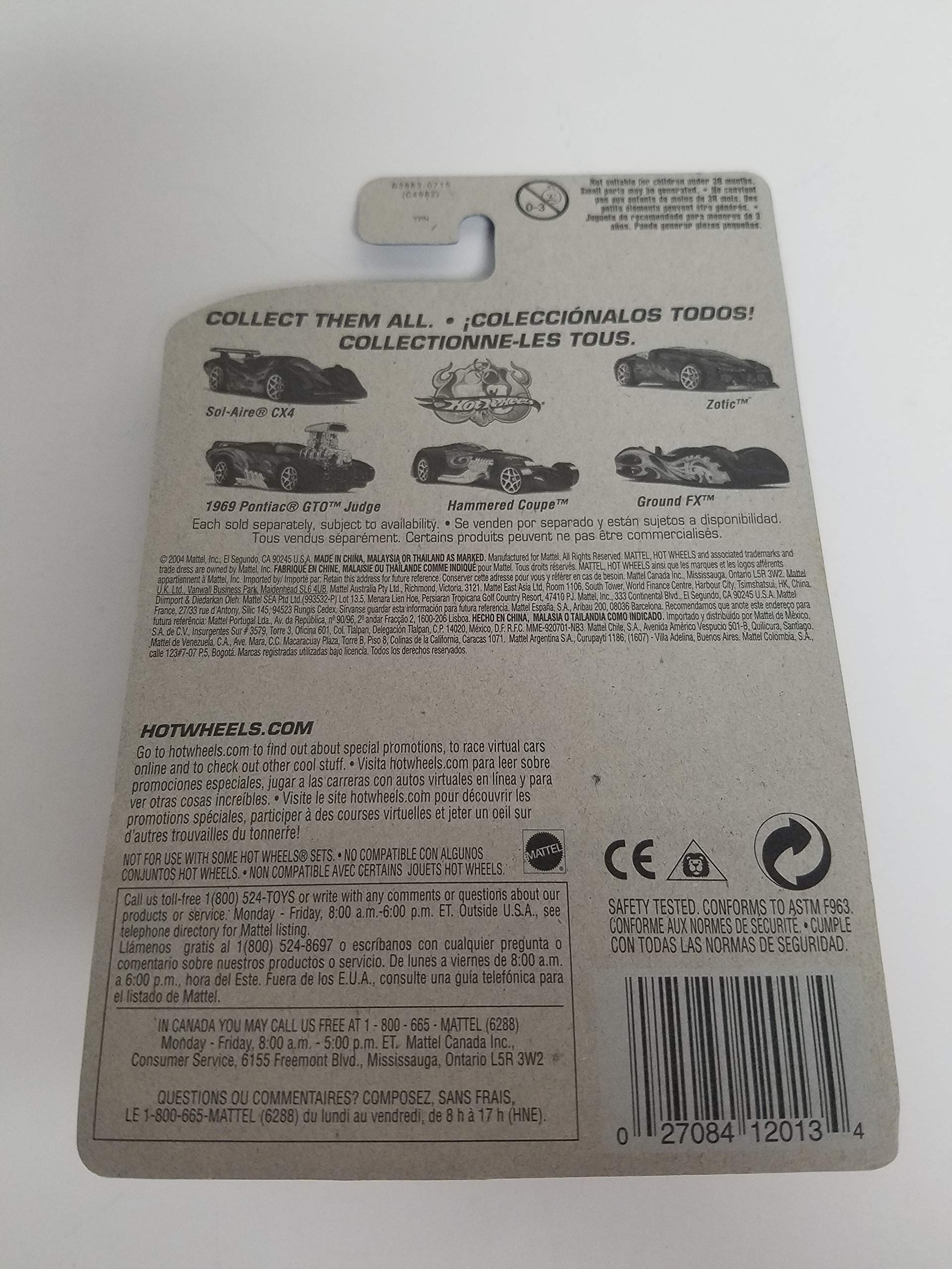 Hot Wheels Diecast Car No. 162 - Hammered Coupe Autonomicals 5/5 Scale Model Toy for Collectors & Kids - Perfect for Display, Play & Racing Scenes
