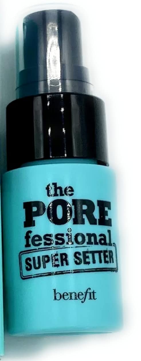 The POREfessional Super Setter Long-Lasting Makeup Setting Spray - Travel Size (0.5 oz) | Oil-Control & Shine-Free Finish | Perfect for On-The-Go Touch-Ups & All-Day Wear