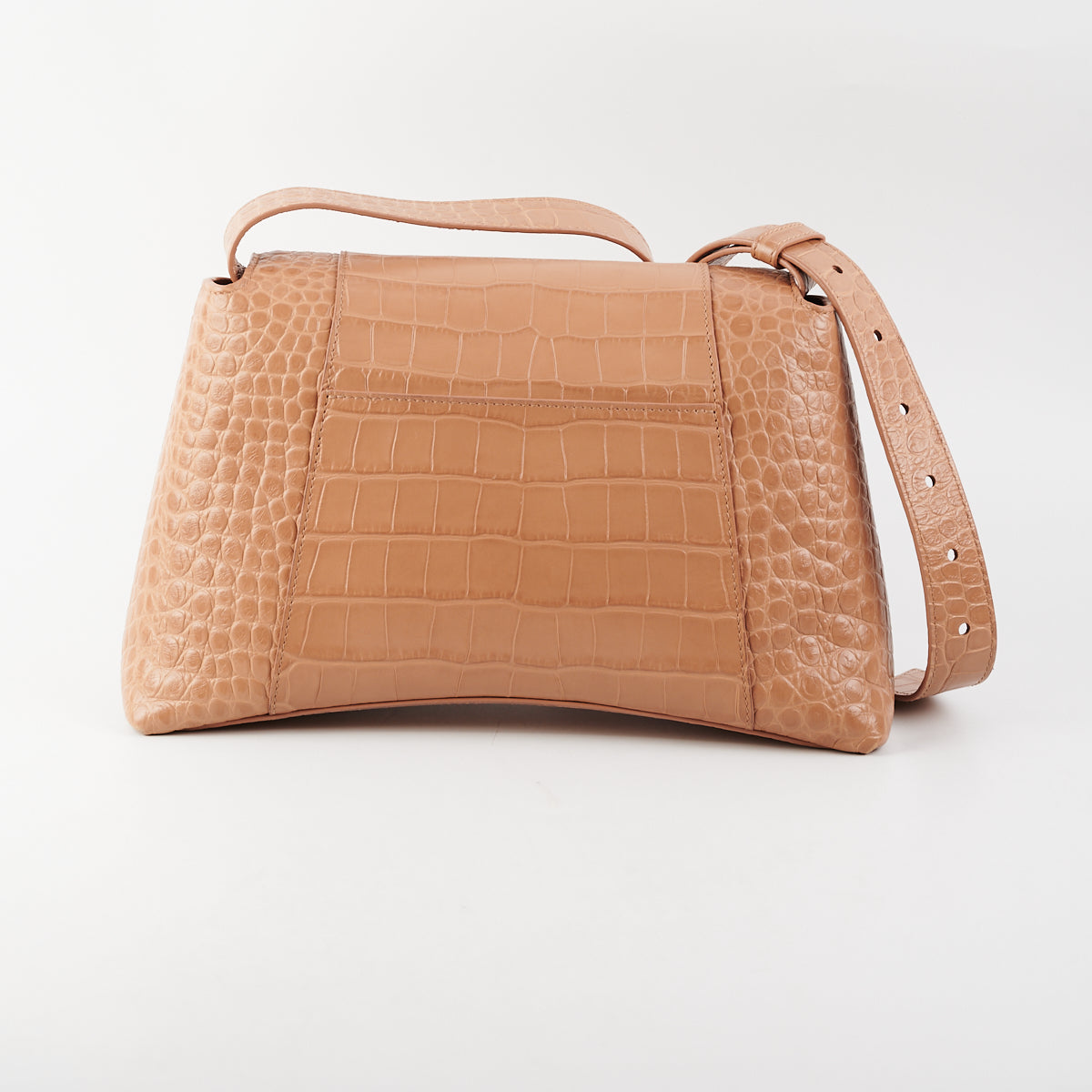 Balenciaga Soft Hourglass Bag in Beige - Medium Size Luxury Handbag for Women | Perfect for Work, Evening Events & Everyday Use