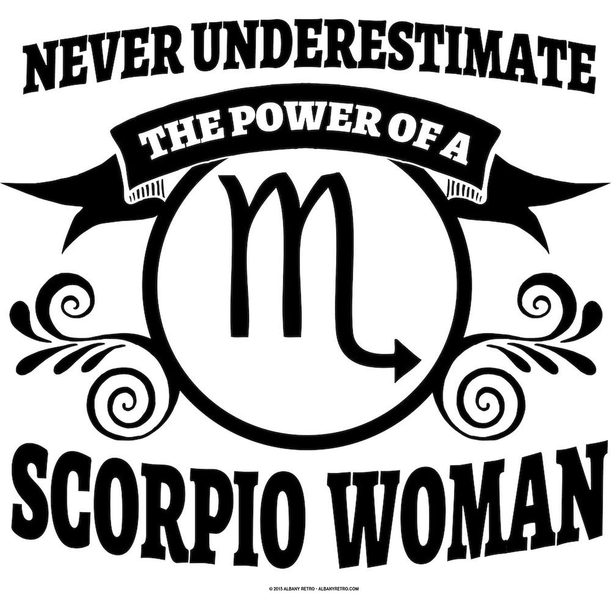 Scorpio Woman Coffee Mug - 15 oz (444 ml) Ceramic Zodiac Sign Cup for Tea & Hot Drinks - Perfect Gift for Scorpio Women, Birthday Present & Office Use