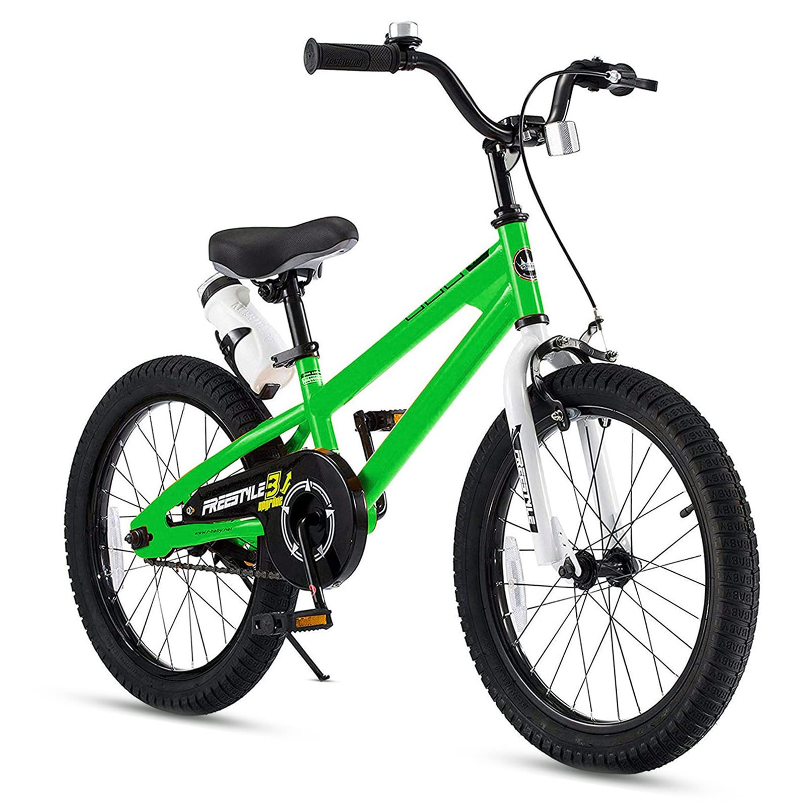RoyalBaby Kids Bike - 12-18 Inch Freestyle Training Bicycle for Toddlers to Big Kids | Easy Balance to Pedal Learning | Perfect for Backyard Riding, Park Adventures & Neighborhood Fun