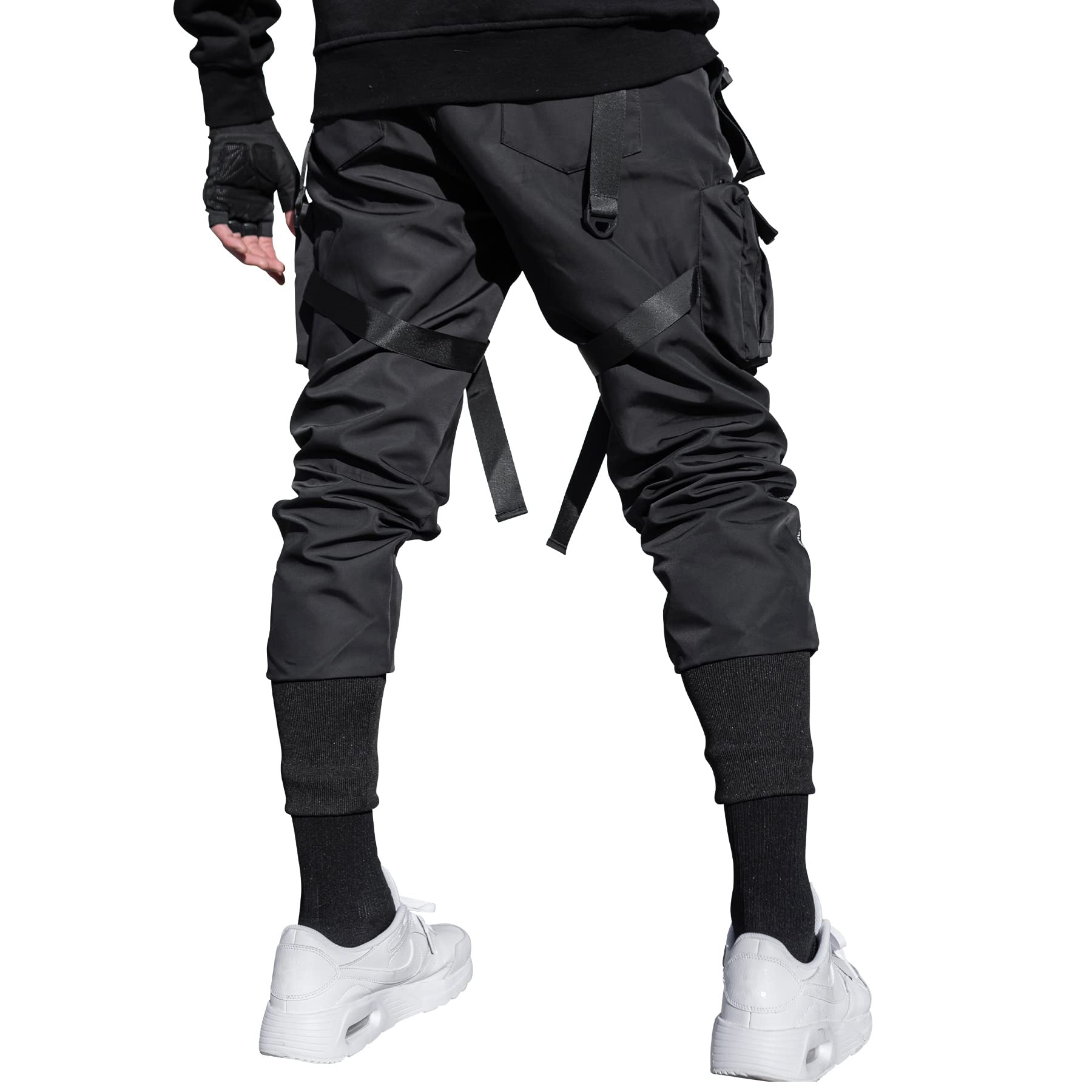 Universe Techwear Cargo Jogger Pants - Waterproof & Breathable Men's Streetwear with Multiple Pockets | Perfect for Urban Commuting, Hiking & Techwear Fashion